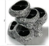 Ceramic Simulation Stone Hydroponic Pots Multifunctional Cichlid Pots Hide Breeding Fish Tanks