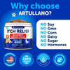 Dog Allergy Relief Chews Itching Skin Relief For Dogs Fish Oil 3 Seasonal Allergies Pills Skin & Coat Anti ItchHot Spots Treatment Canine Immune Health Supplement 120 Soft Treats