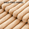 MEWOOFUN Donut Dog Bed For Medium Dogs - Calming Pet Bed With Non-Slip Bottom, Washable For Pets Up To 45 Lbs Light Brown